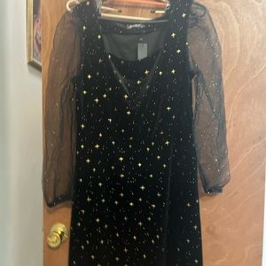 Women’s size XL Allegra K Black evening dress NWT